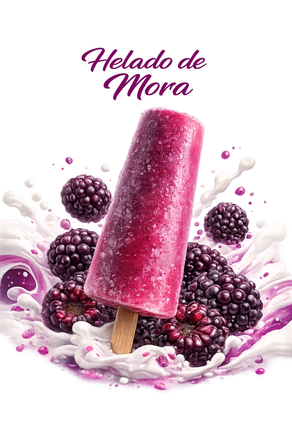 Helado de Mora