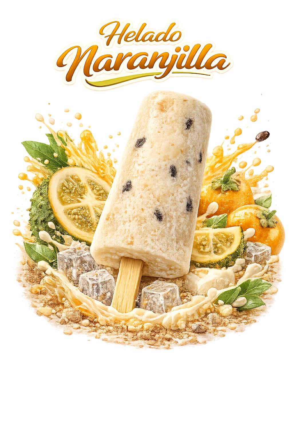 Helado Naranjilla