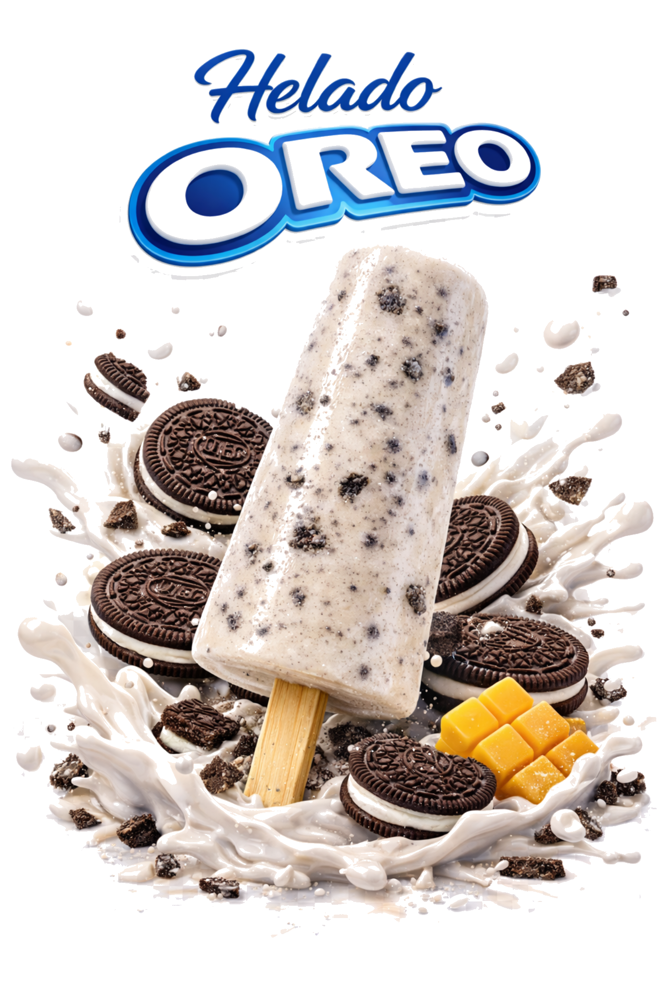 Helado Oreo