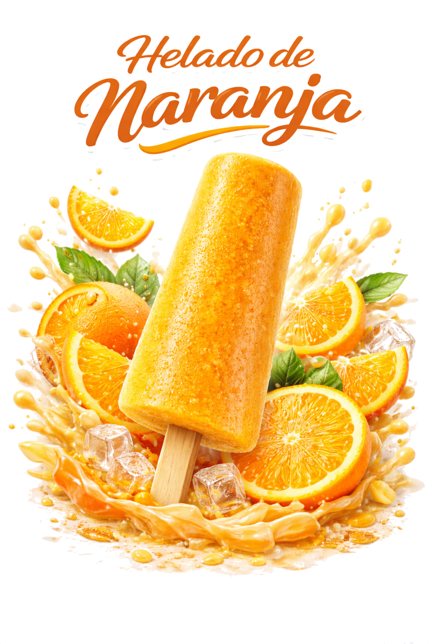 Helado de Naranja